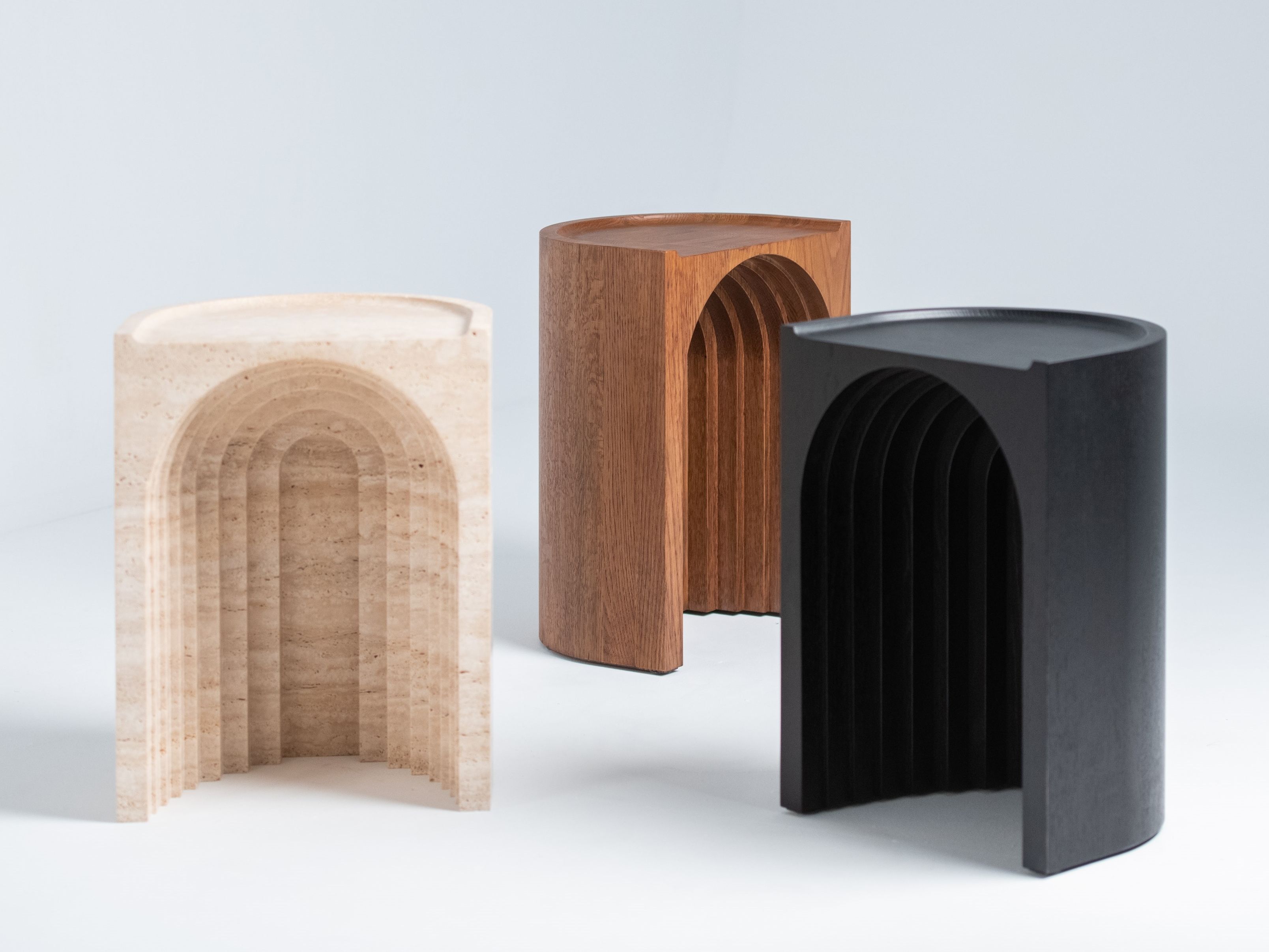 Дубовый табурет Movimento Gallery REVELO ARCH-00078970 - Вид №1