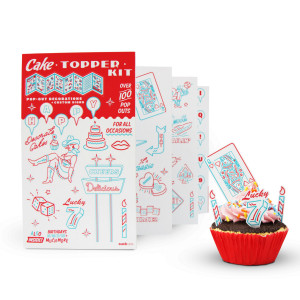 SK TOPPERKIT1 Набор украшений для торта kit Suck UK