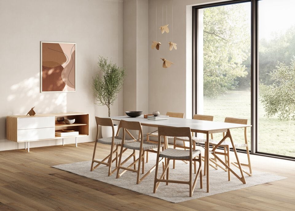 Прямоугольный обеденный стол из дуба Gazzda TINK ARCH-00130251 - Вид №25