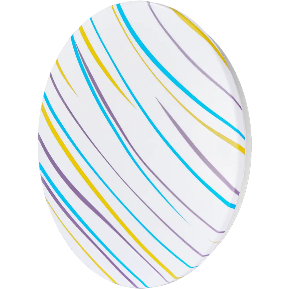 Светильник настенно-потолочный светодиодный Lumin Arte Rio C16LLW24W, 12 м², холодный белый свет, цвет белый STLM-2093776 - Вид №2