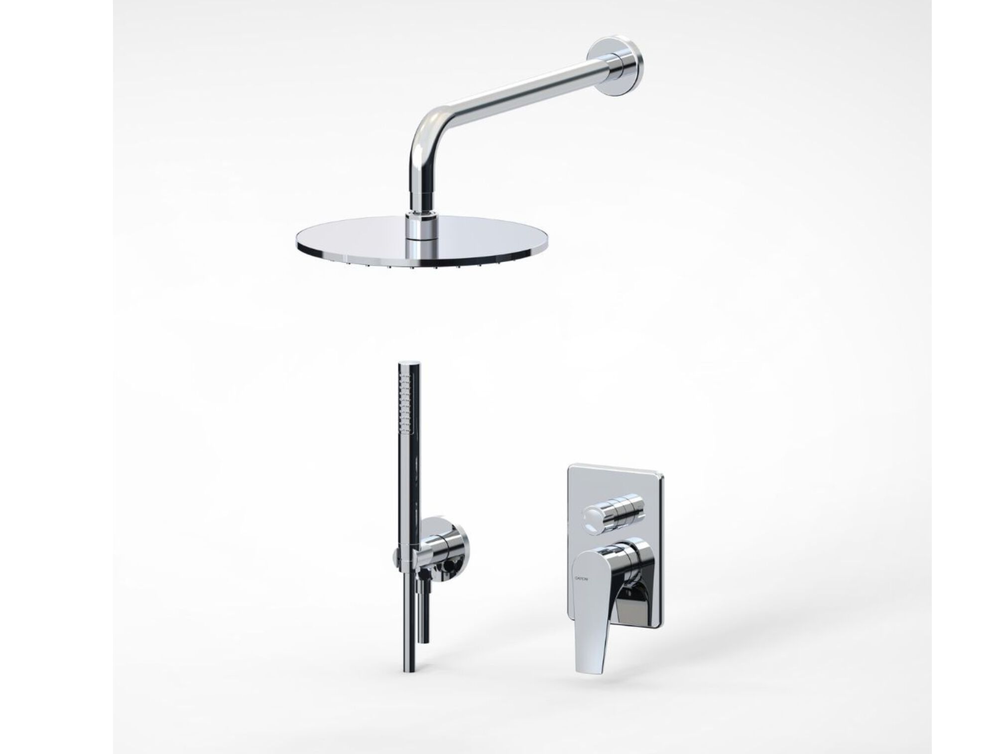 Встраиваемый смеситель для душа с душем GATTONI Mach 10 ARCH-00030189