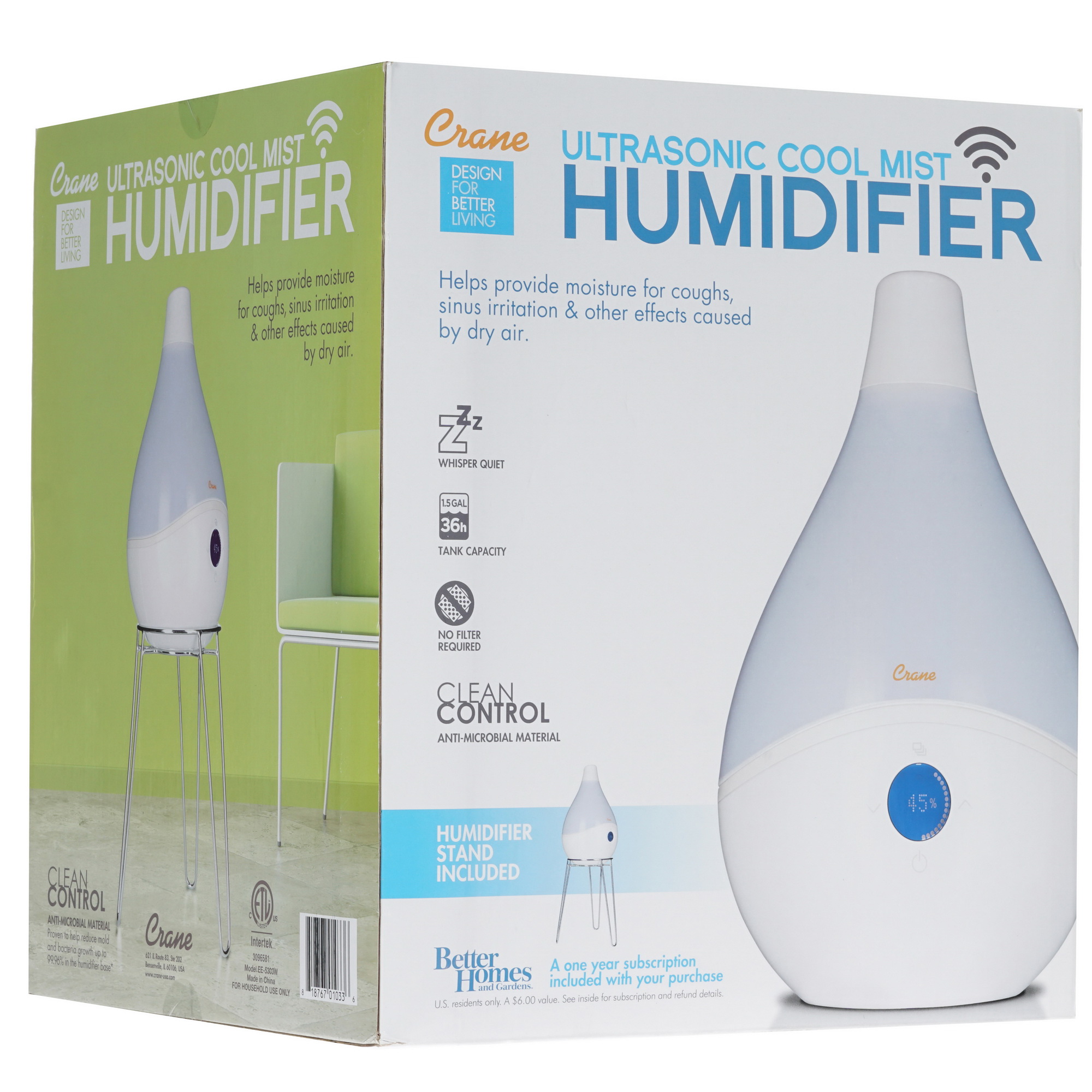 1242345 Увлажнитель воздуха Crane EE-5303W STDN-0007271 - Вид №7