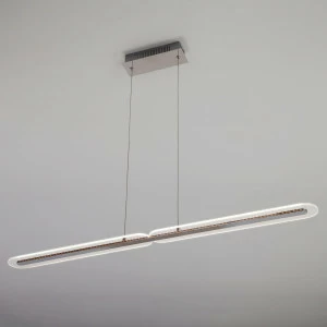 Подвесной светодиодный светильник Eurosvet Alamo 90073/2 хром EUROSVET ALAMO 200220 Хром