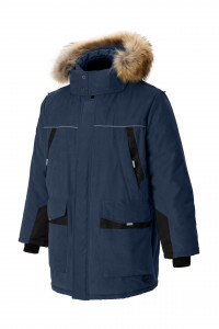 5035749 Куртка "Простор" утепленная темно-синяя  Зимняя спецодежда  размер 56-58/182-188