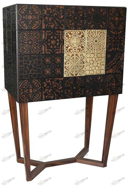 Malabar Буфет из лакированной древесины с распашными дверцами Virtuoso sun-id-1511529