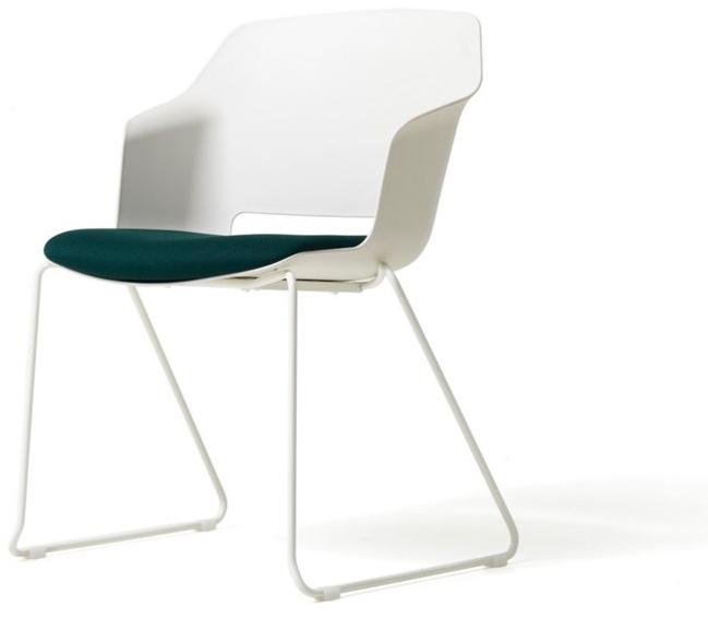 Diemme Стул из полипропилена, штабелируемый салазками Clop sun-id-1366287 - Вид №1