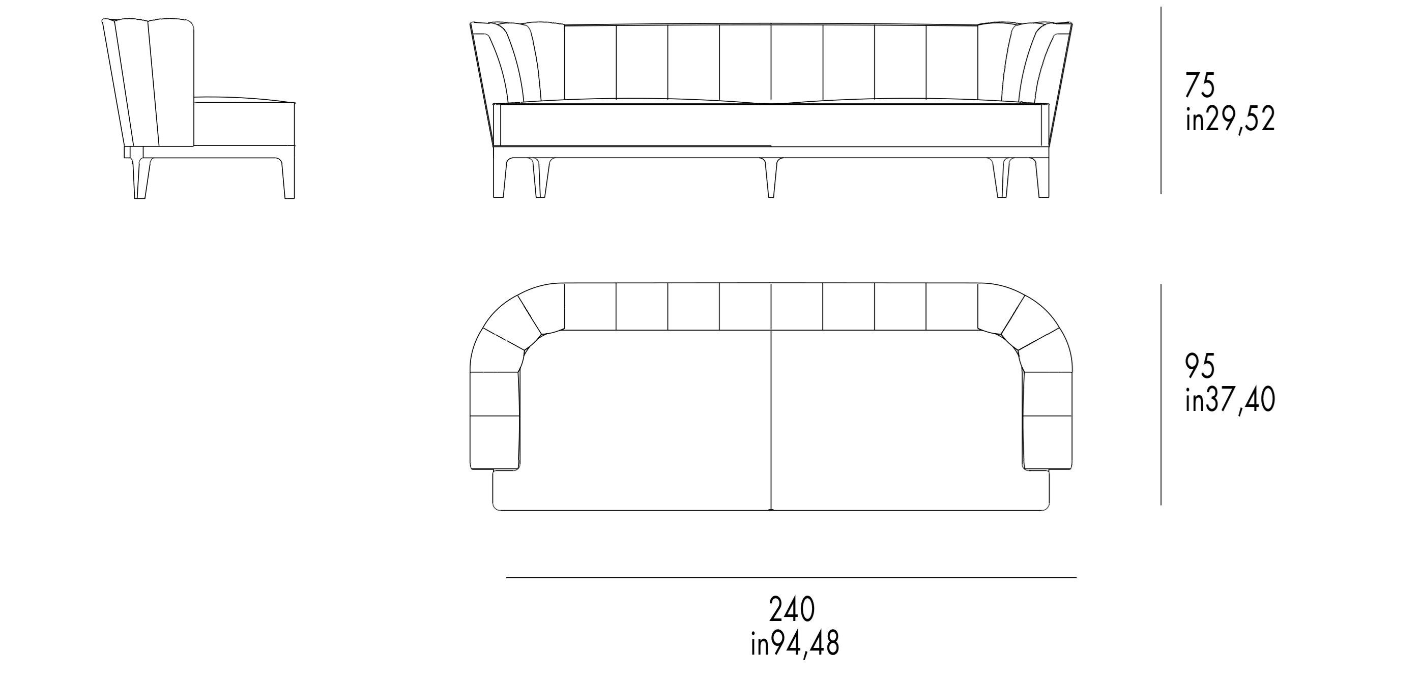 Ткань диван Grilli Kipling ARCH-00117213 - Вид №3