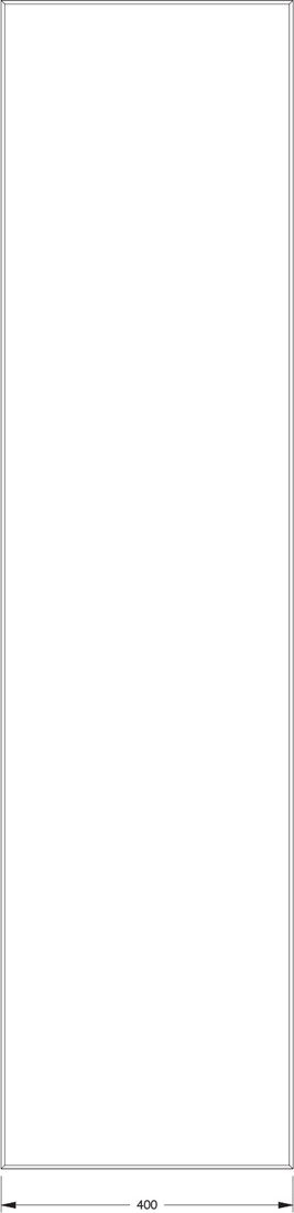 BY 0254 Зеркало с фацетом 5 mm EVOFORM Standard - Вид №1