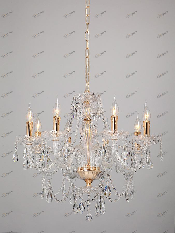 Подвесная люстра Vitaluce V5086/8 VITALUCE ДИЗАЙНЕРСКИЕ 220018 Золотой 