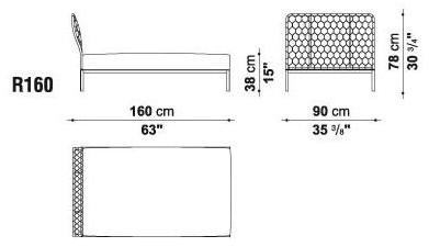 B&B Italia Outdoor Модульный угловой диван Ravel sun-id-1489537 - Вид №18