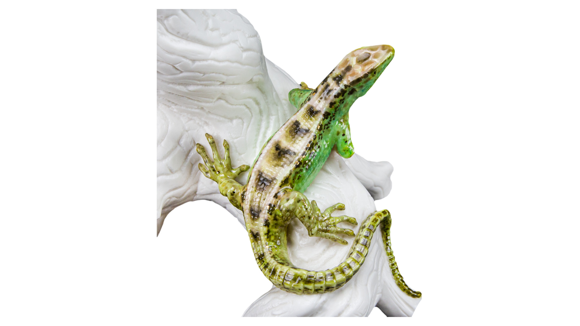 10647248 RUPOR manufactory Ваза "Ящерица" роспись Фарфор  - Вид №1