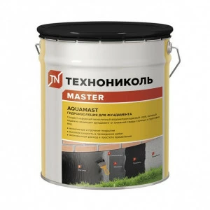 Мастика Технониколь AquaMast 10кг для фундамента