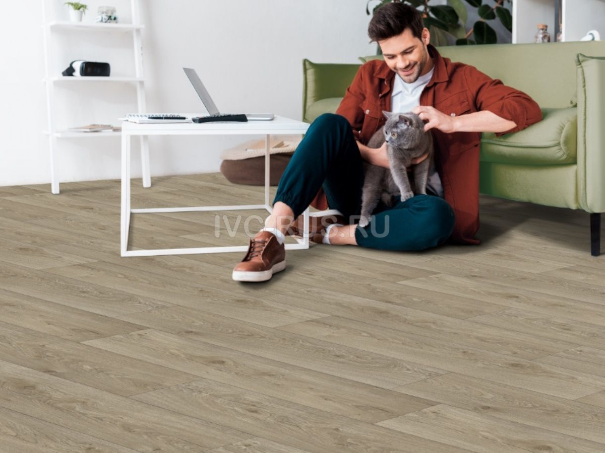 Линолеум бытовой TEXTiLE TEXART - ТЕКСТИЛЬ ТЕКСАРТ i524730 IVC-RUS  - Вид №1