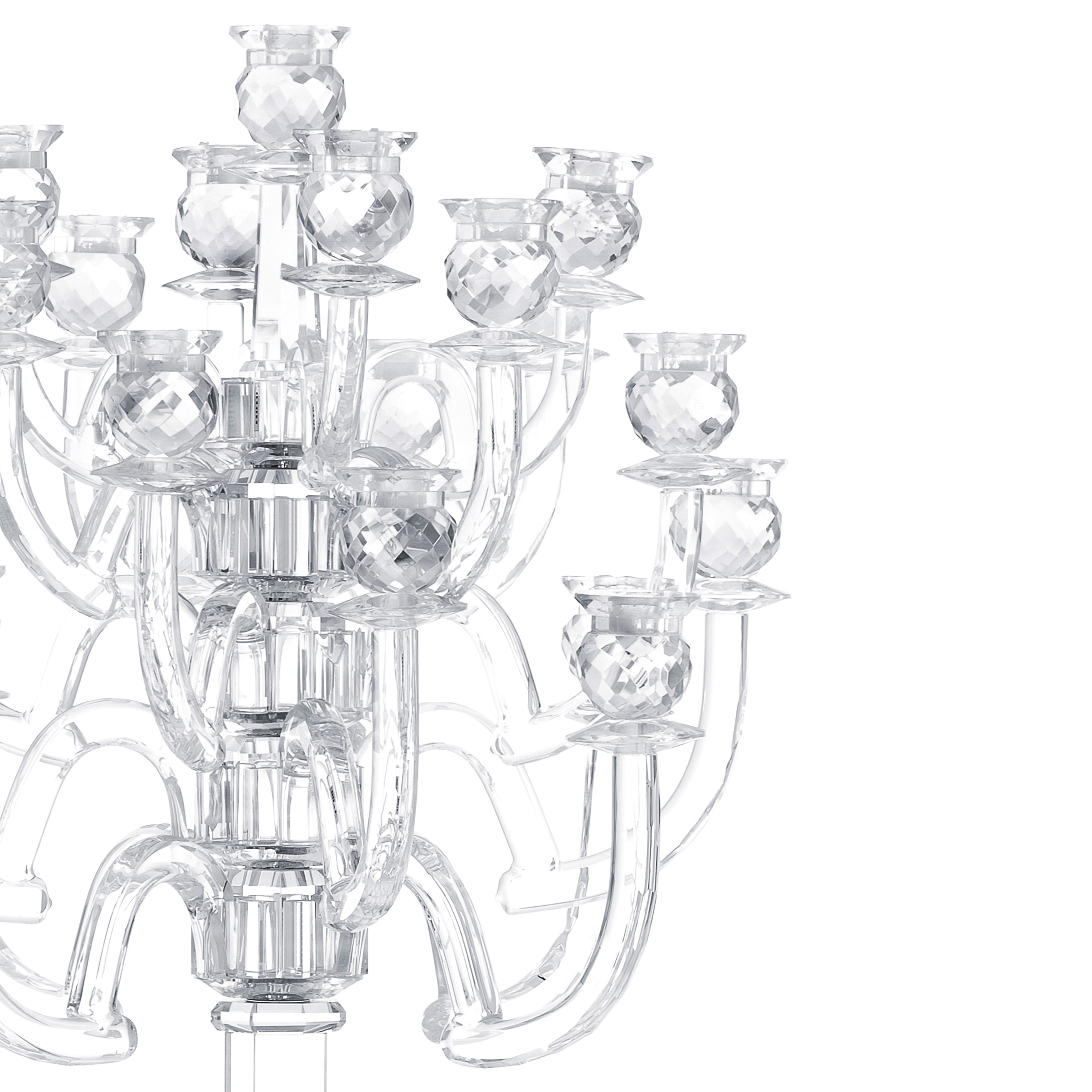 300060 ABHIKA ПОДСВЕЧНИК 21 РУКАВА NATURAL  - Вид №2
