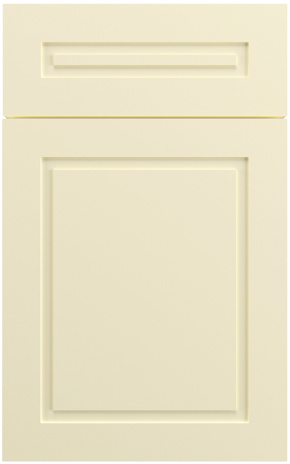 Фасады для кухни Модерн Фрезеровка «Ла Дефанс» Сливки глянец №201 SIDAK SIST3690-9856