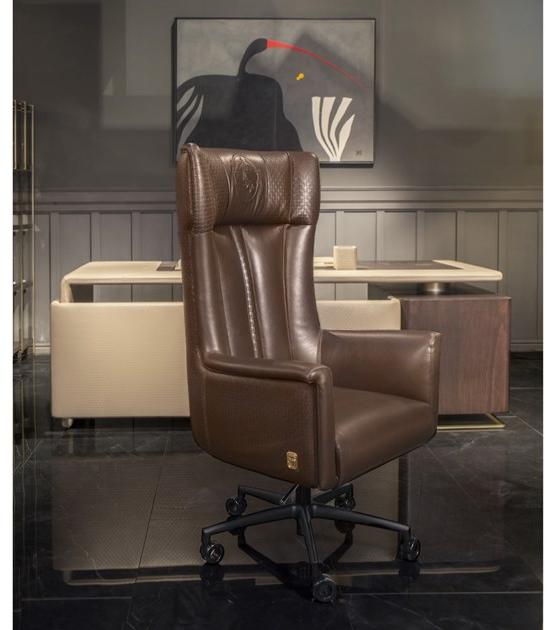 Formitalia Поворотный офисный стул из оленьей кожи Kowloon sun-id-1347026 - Вид №3