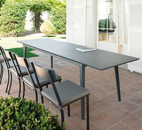 Vermobil Выдвижной прямоугольный садовый стол из металла Mogan Mg2600 - Вид №1