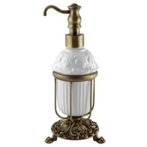 Дозатор жидкого мыла MIGLIORE Elizabetta ML.ELB-60.117.DO - золото  - Вид №1