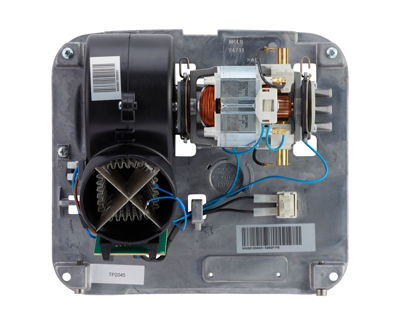 EIB288 SANIFLOW PLUS сушилка для рук с кнопкой, сталь, белый Merida  - Вид №4