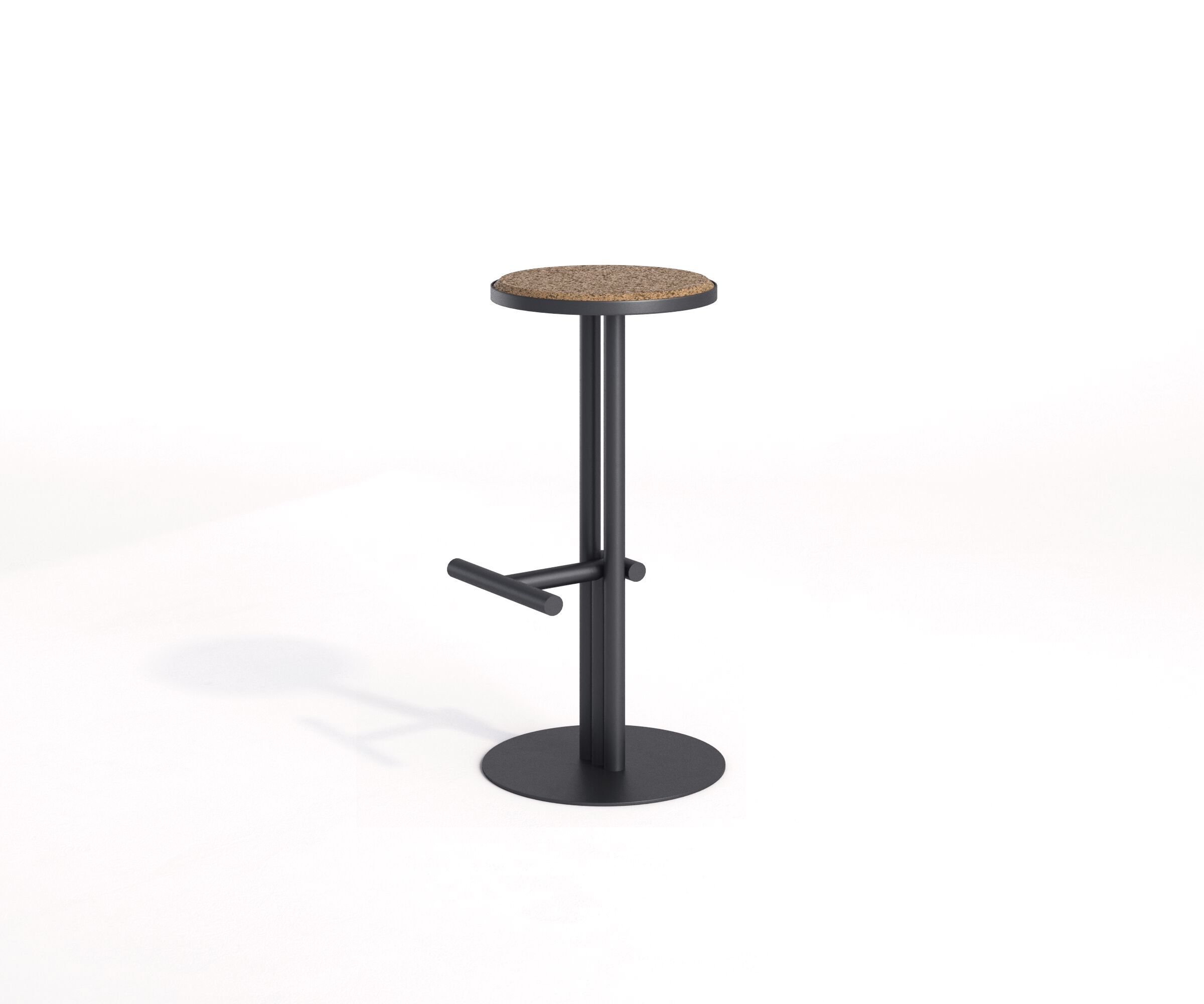 Высокий садовый стул из стали и пробки Joyf точка ARCH-00075648 - Вид №24