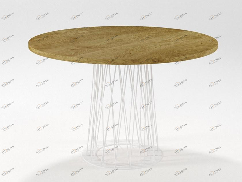 Barel Круглый обеденный стол из дерева Sistema santiago sun-id-1427427