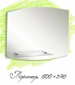 Зеркало Портер 600х570 (1111)