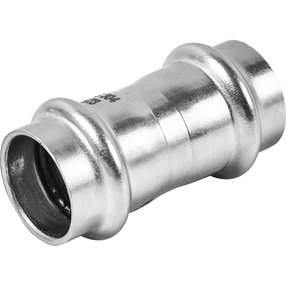 Муфта равнопроходная Rommer 22 мм ВПр нержавеющая сталь STLM-2008333