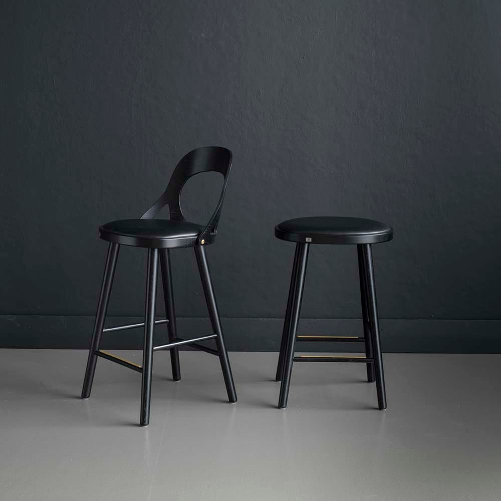 Высокий дубовый стул со спинкой Hans K Colibri ARCH-00069244 - Вид №6