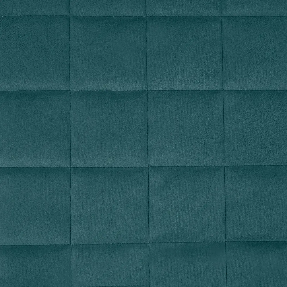 Покрывало KREAFORTA Etna 220x240 см велюр цвет сине-зеленый STLM-2166779 - Вид №1