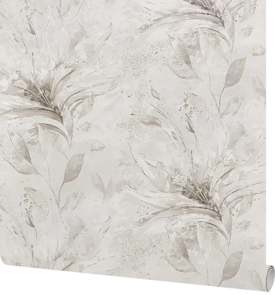 Victoria Stenova Lilian - Флизелиновые обои серо-зеленые с рельефным узором 89346030