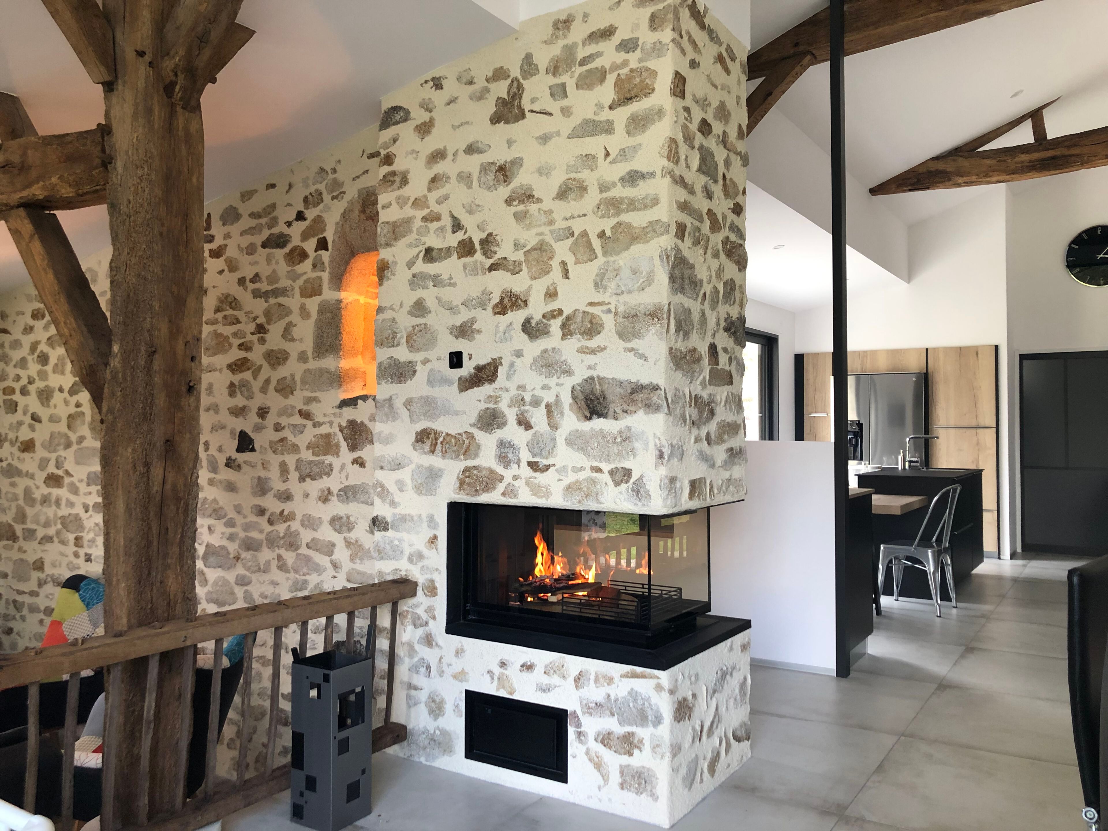 Стальной тройной фасад дровяной камин RÜEGG RIII ARCH-00145191 - Вид №3