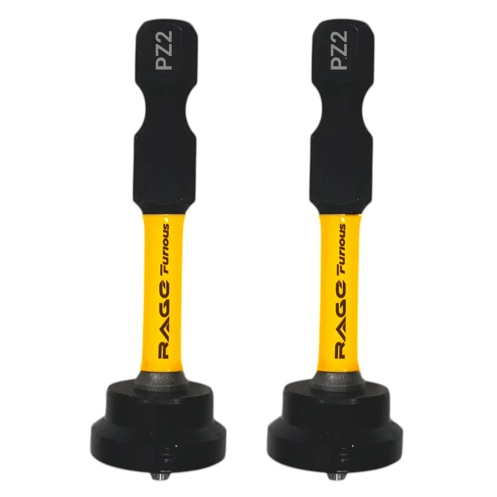Бита магнитная Rage Furious 554509 PZ2x50 мм, 2 шт STLM-2028416