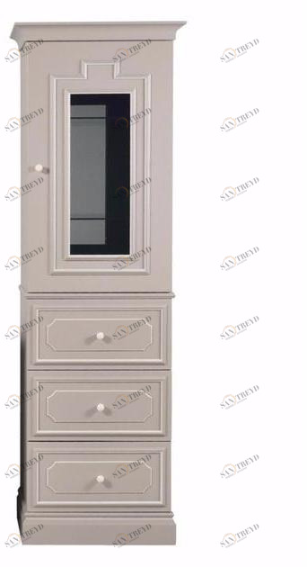 Gentry Home Мебель для ванной комнаты колонна из дерева с ящиками Byron sun-id-1364419