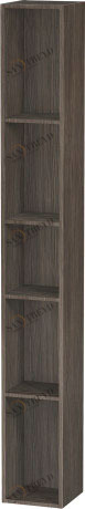LC120605151 L-Cube Элемент полки (вертикальный) Сосна коричневая, декор Duravit