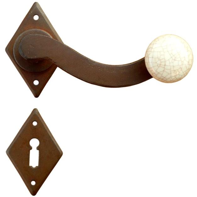 Galbusera Железная ручка на розетке с розеткой Provenza 4-43 - Вид №1