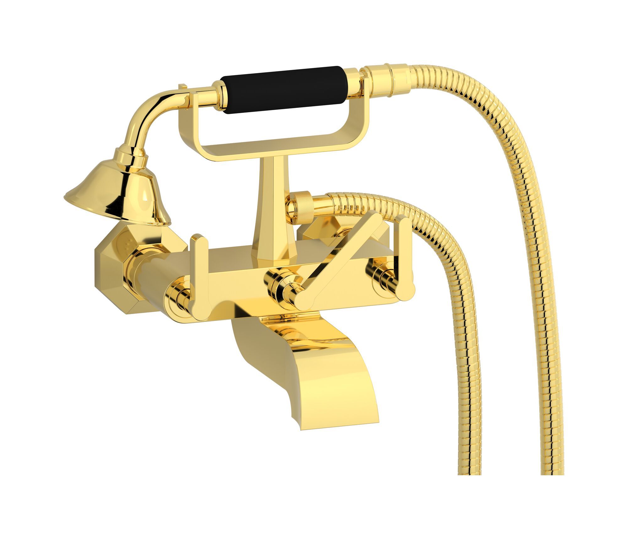 Наружный настенный смеситель для ванны с ручным душем IB Belmondo + Belmondo Elle ARCH-00093869 - Вид №2