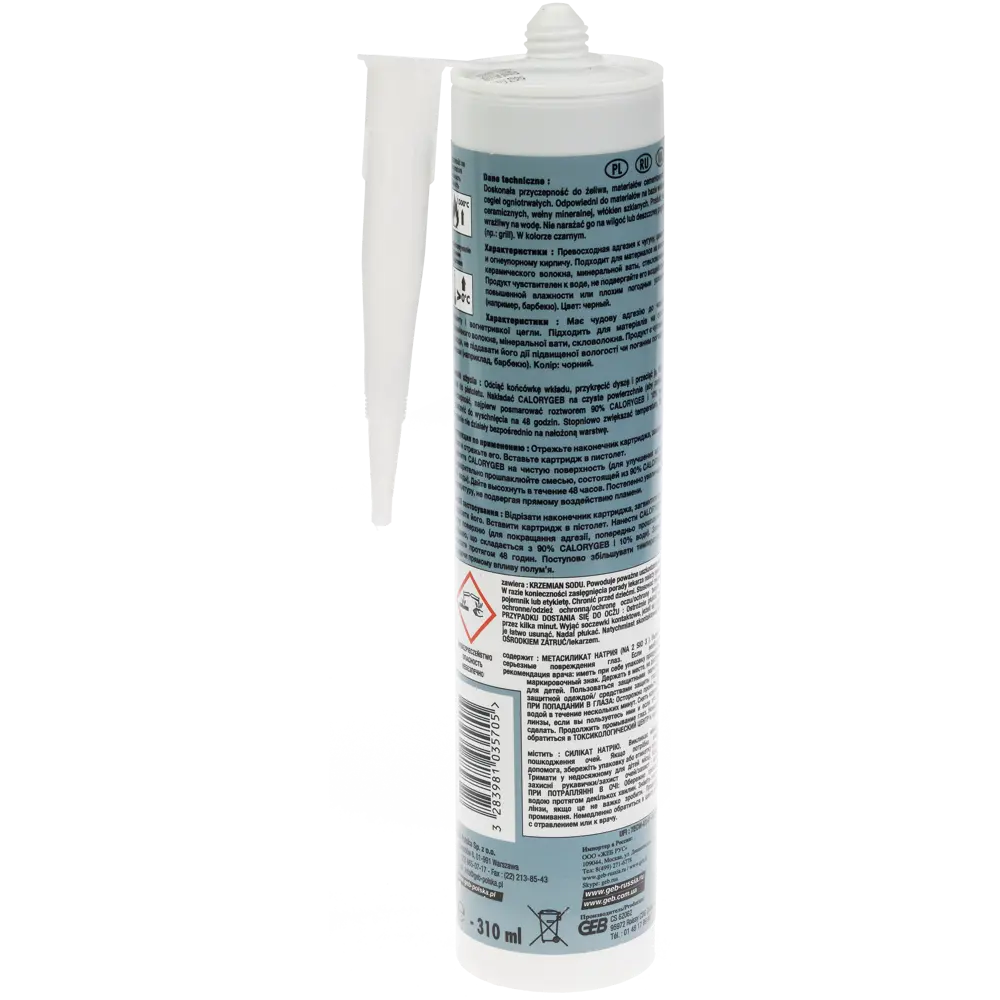 Герметик огнеупорный Calorygeb, 310 мл STLM-2164137 - Вид №1