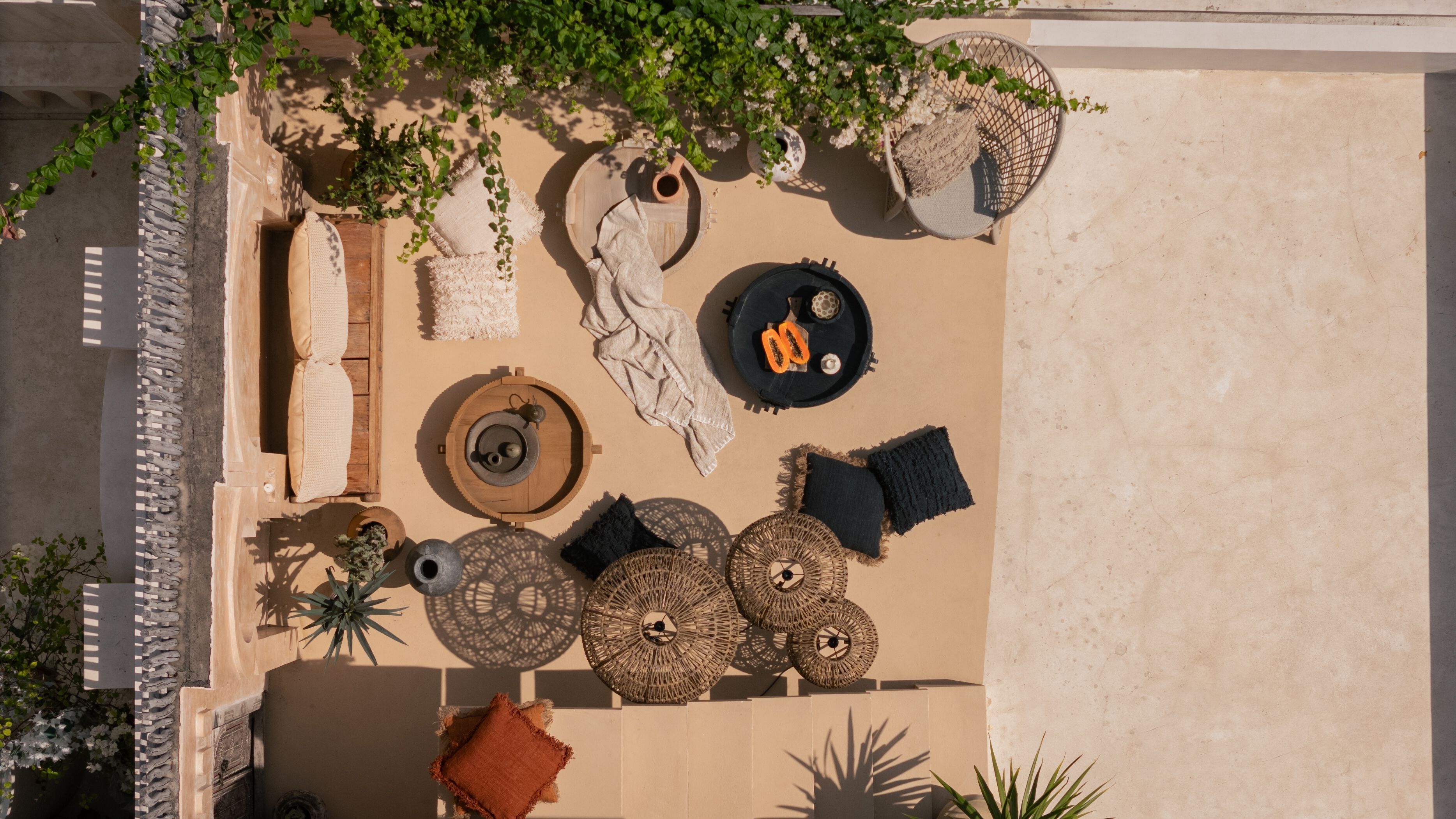 Садовое кресло из синтетического волокна с высокой спинкой cbdesign Agadir ARCH-00033714 - Вид №7