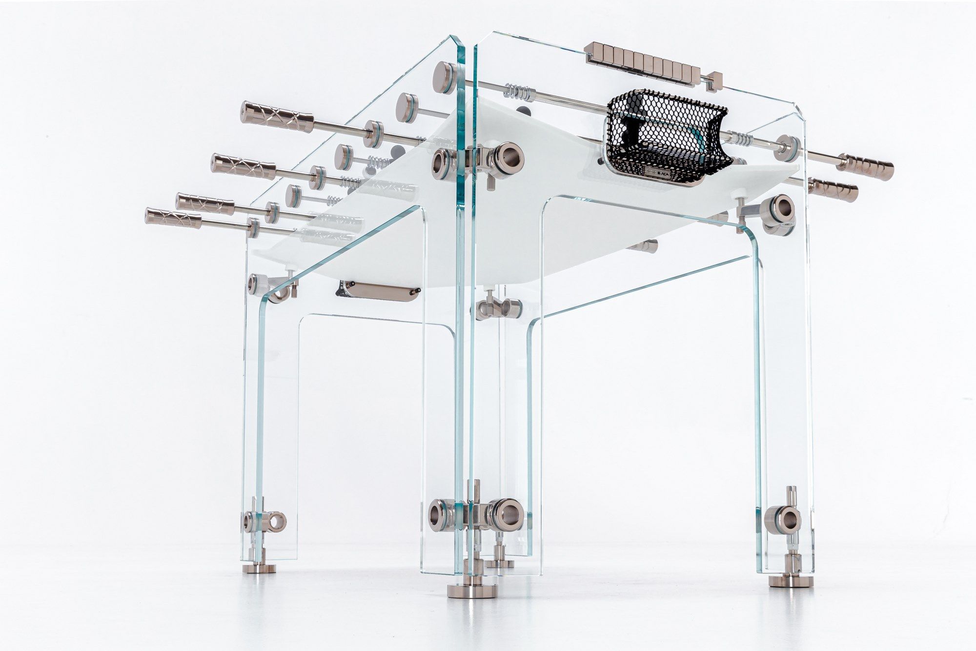 Прямоугольный Calciobalilla из закаленного стекла и Corian® Teckell CRISTALLINO OUTDOOR ARCH-00034951 - Вид №1