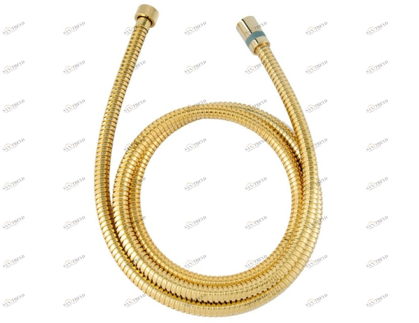 015055.0AR.00 Гибкий шланг 1/2 "1,750 мм для смесителя для душа Золото 24К Mestre 