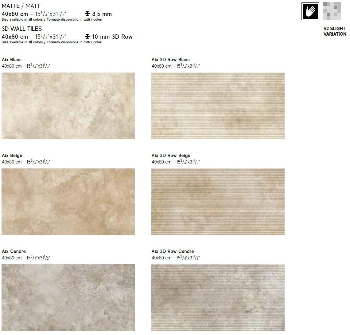 Atlas Concorde Белая плитка для стен с эффектом камня Aix sun-id-1450144 - Вид №11