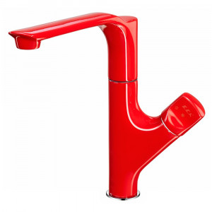 104318063  Смеситель для мойки Myra - красный