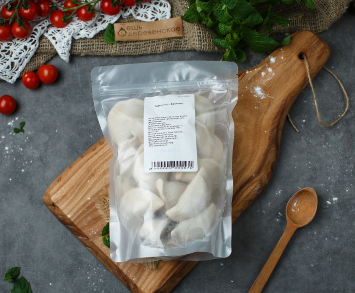 5780 Вареники с форелью Вкусляндия  - Вид №2