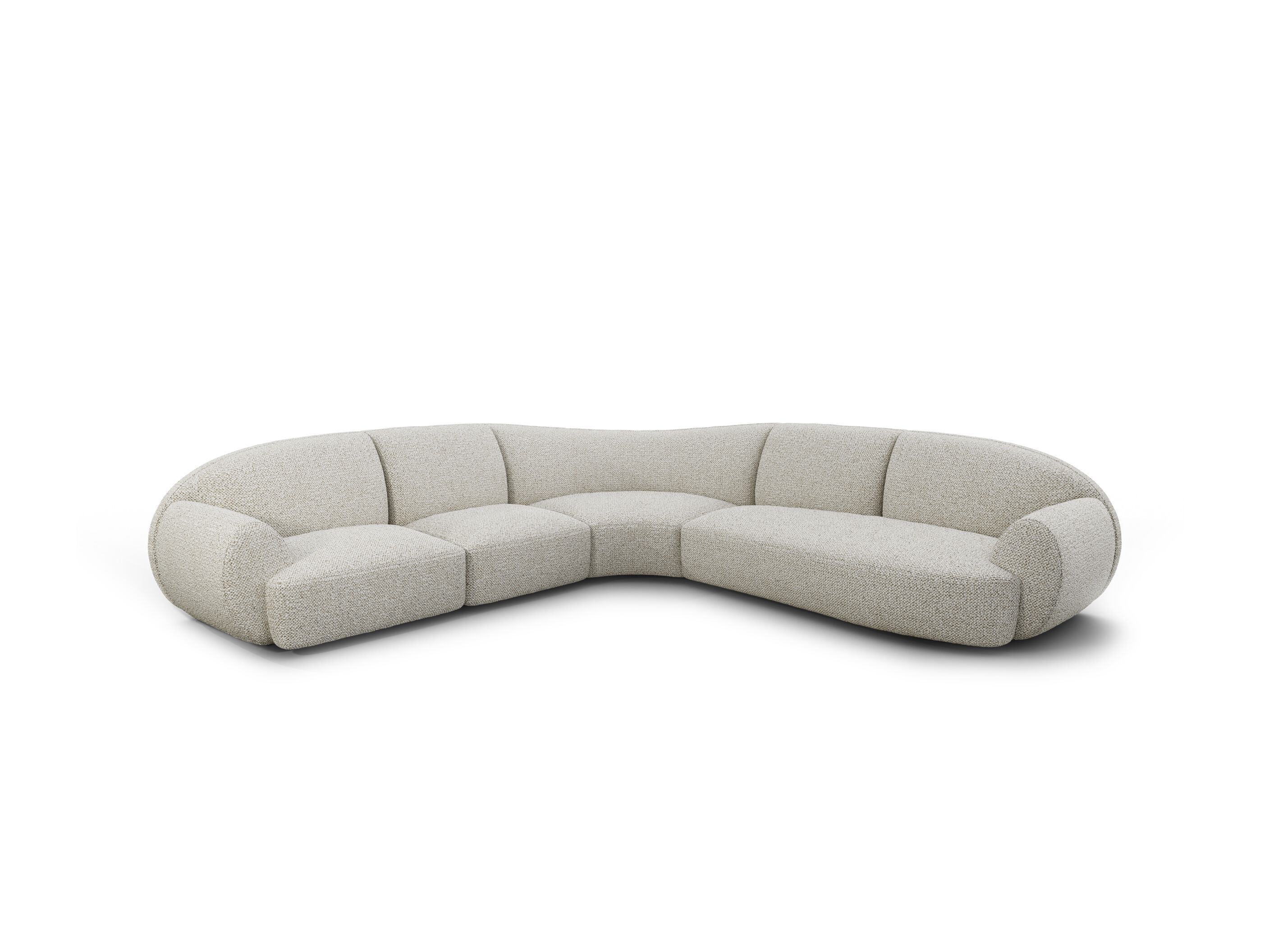 Угловой диван из ткани Natuzzi Italia память ARCH-00119901 - Вид №5