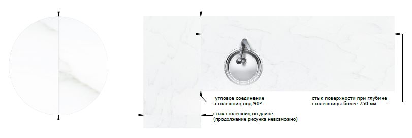 Столешницы для кухни - Феррари LIGRON LIST216 1808 - Вид №4