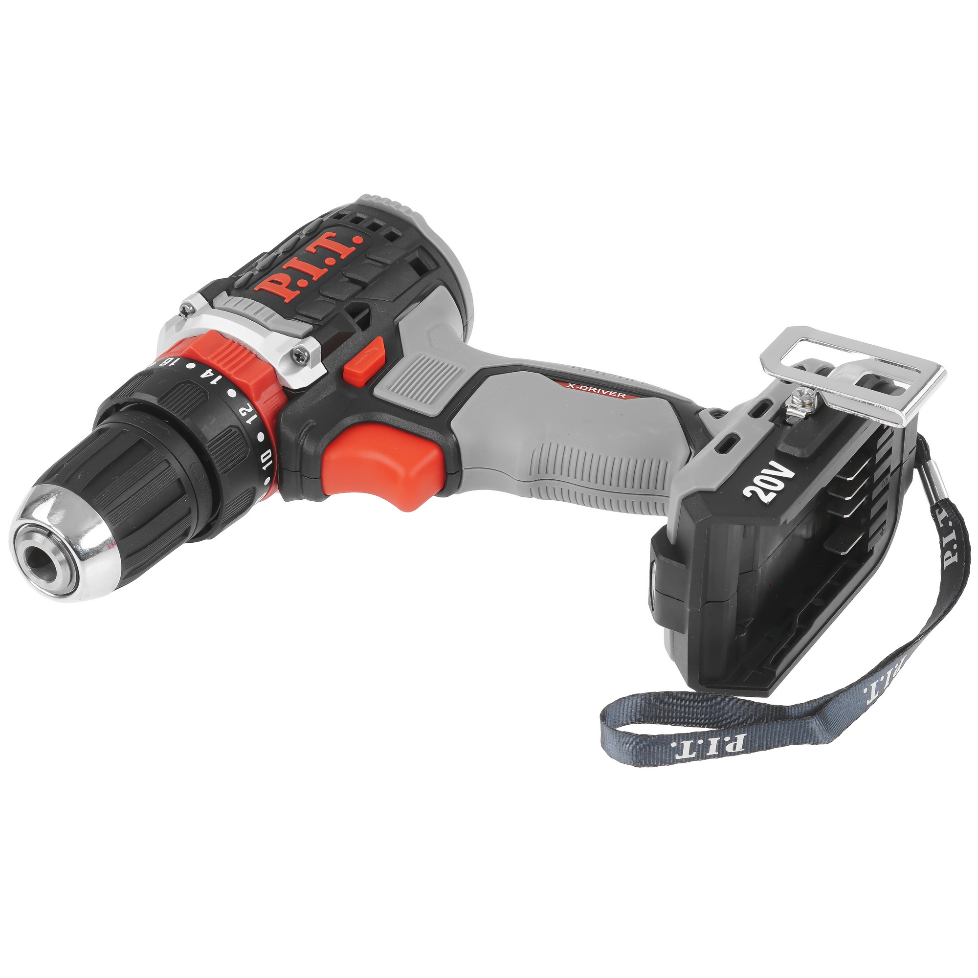 Дрель-шуруповерт PIT PSB20H-10C X-DRIVER SOLO OnePower 20V  , Без ЗУ, Без АКБ 9086507 STDN-0020131 - Вид №4