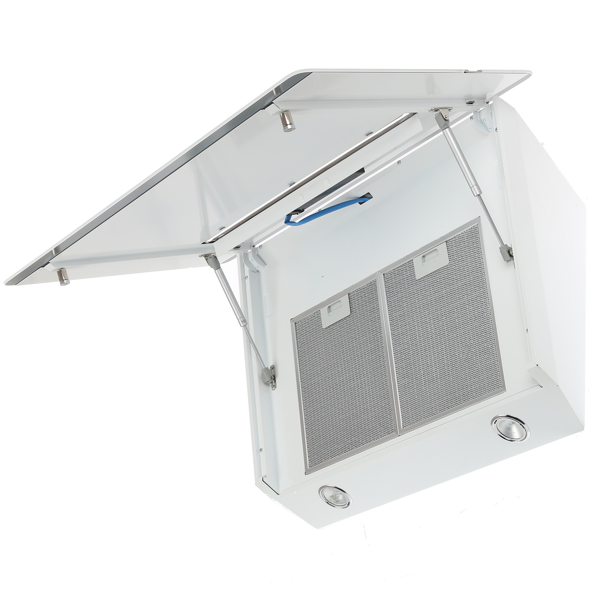 1106559 Вытяжка наклонная Jetair VIKI WH/A/90 белый/серый STDN-0070864 - Вид №2