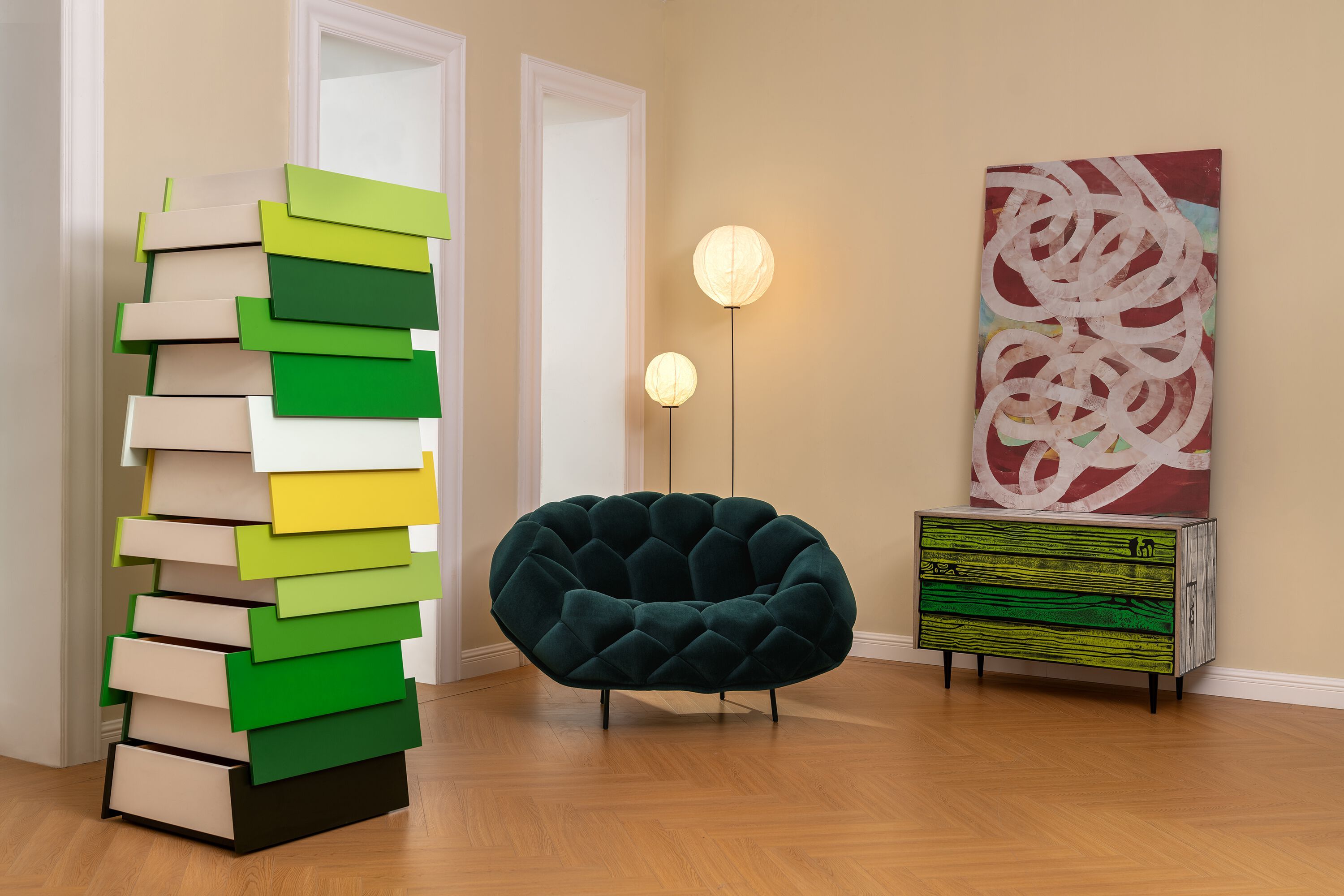 Тканевое кресло Established&Sons Quilt ARCH-00016889 - Вид №7