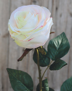 9816 755 a3 Искусственная роза, 90 см, бежево-розовая H-andreas