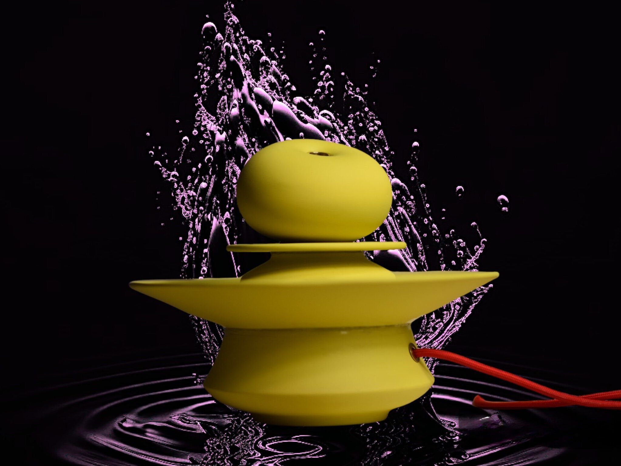 Матовый глазурованный керамический крытый фонтан Muse dell’Abitare вода ARCH-00114689